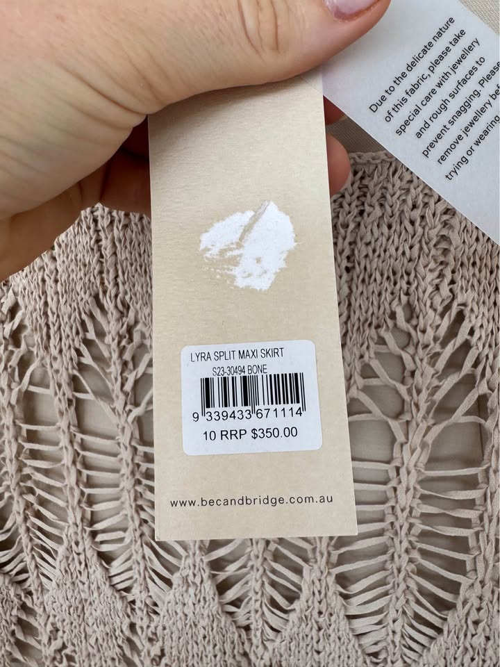 Bec + Bridge Skirt - size 10 BNWT