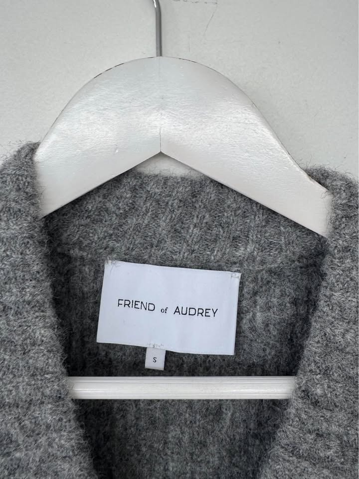 Friend of Audrey knit vest - size small