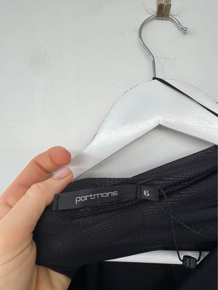 Portmans Mesh Long Sleeve - size 6 BNWT