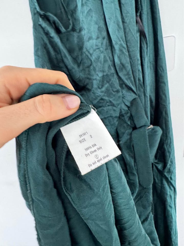 Bianca Spender Silk Gown - size 2
