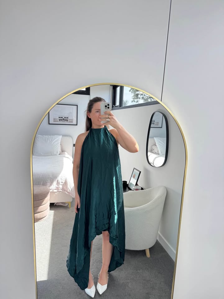 Bianca Spender Silk Gown - size 2
