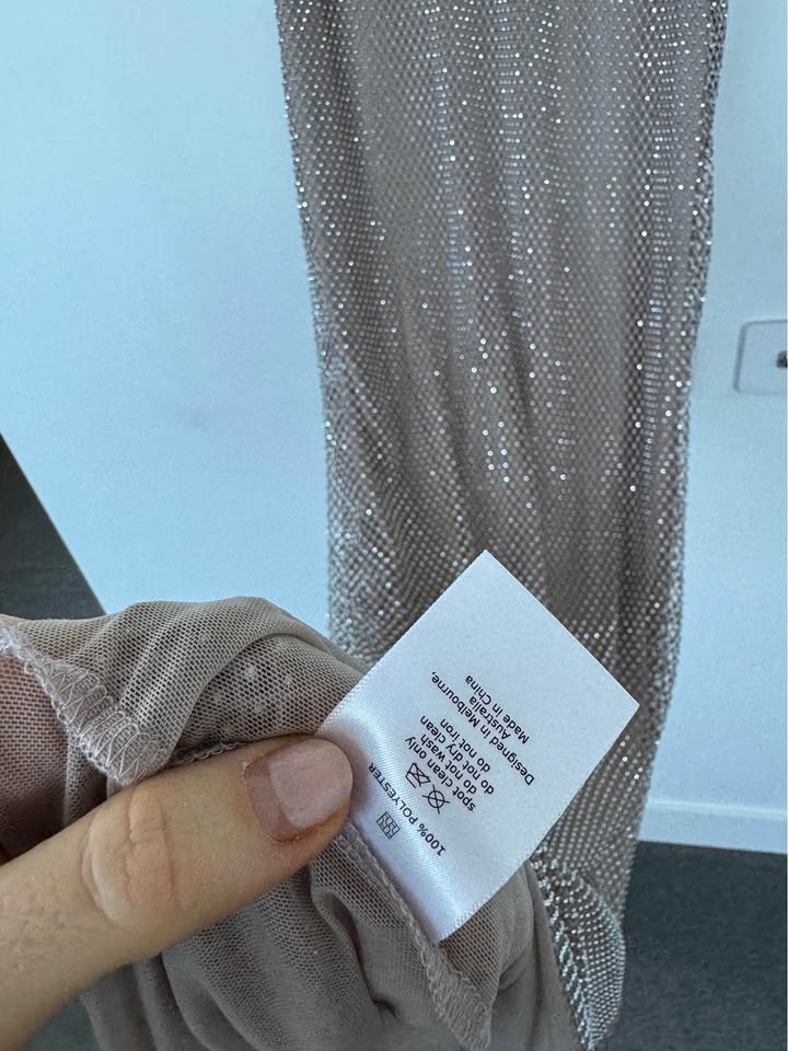 Henne Strapless Dress - size L/XL