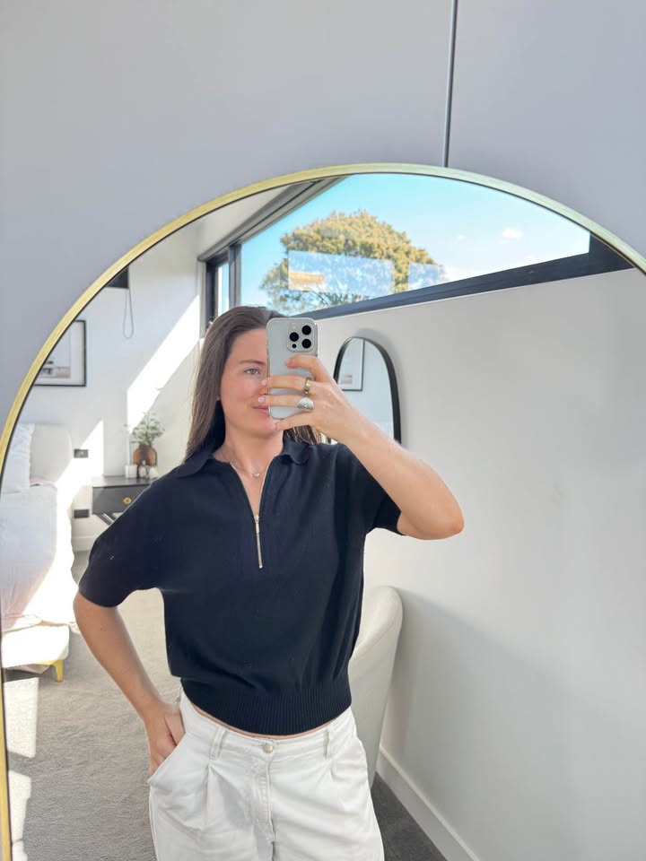 Country Road Cashmere Polo - size small