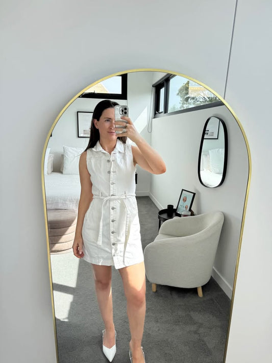 Sportsgirl Denim Dress - size 8