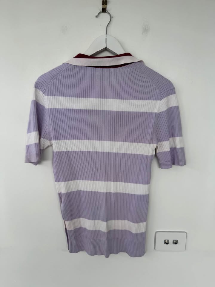 Lee Matthews Knit Polo - size small