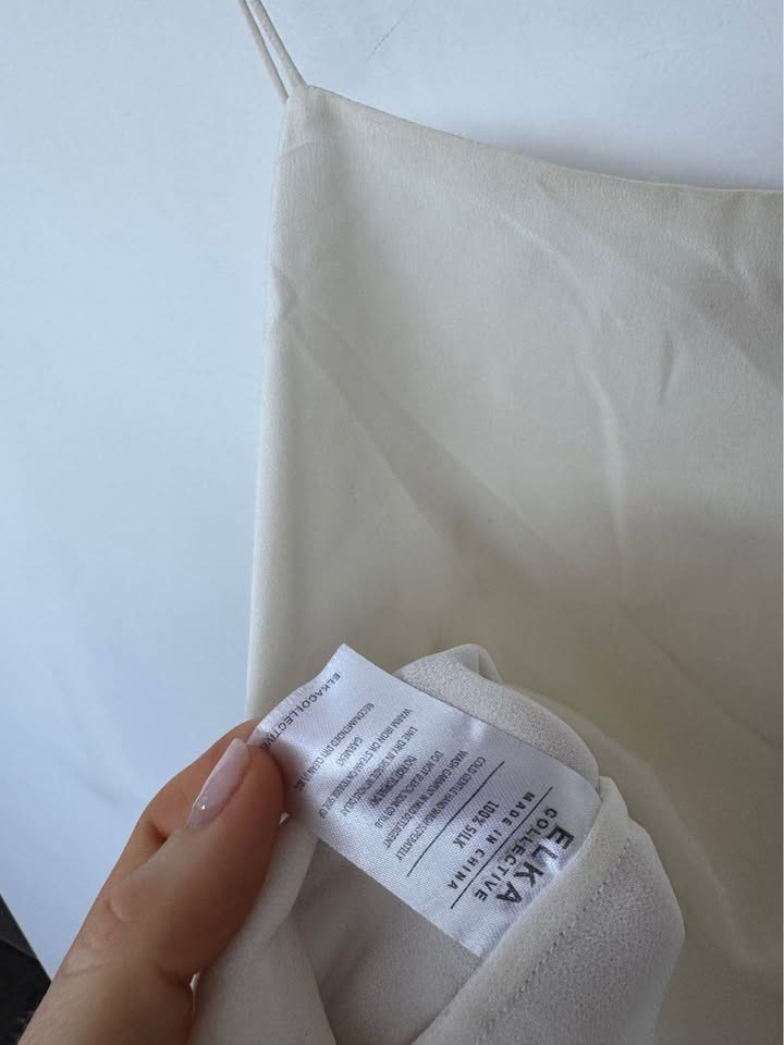 Elka Collective Silk Cami - size 8
