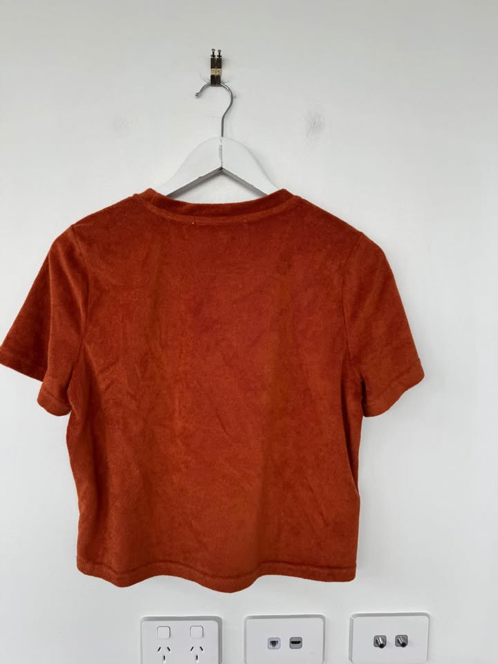 Araminta James Terry Towelling Top - size small