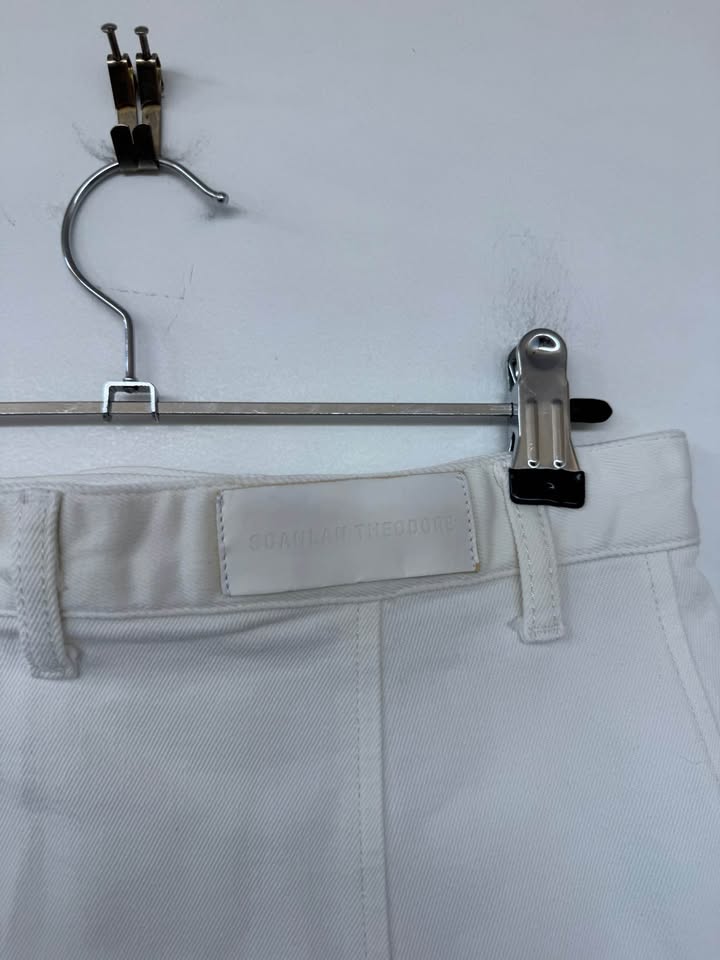 Scanlan Theodore Denim Skirt - size 8