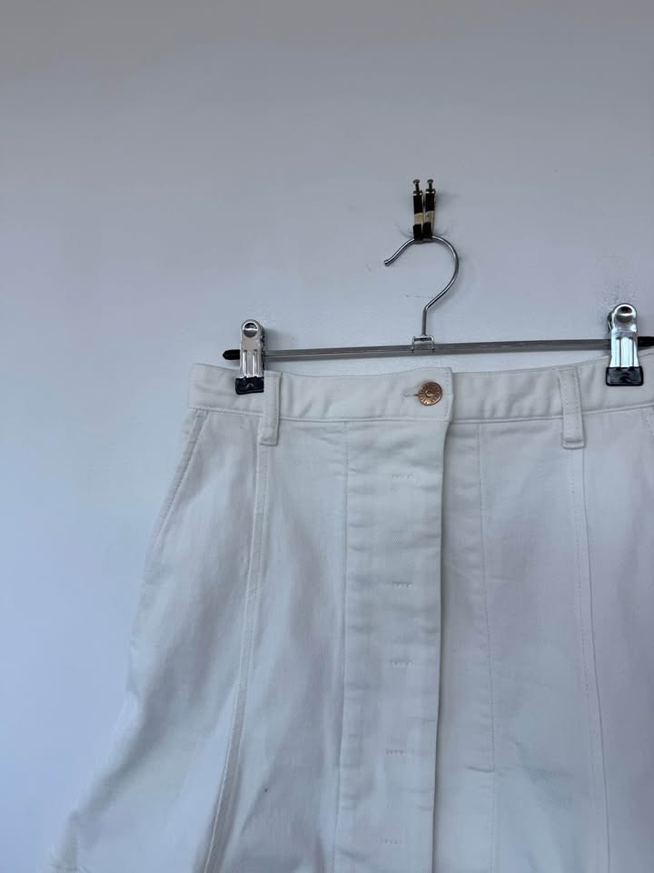 Scanlan Theodore Denim Skirt - size 8