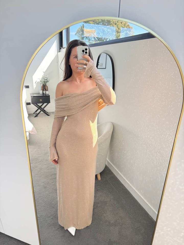 Meshki Maxi Dress - size medium