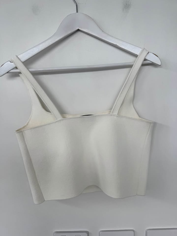 Scanlan Theodore Crepe Knit Top - size XL