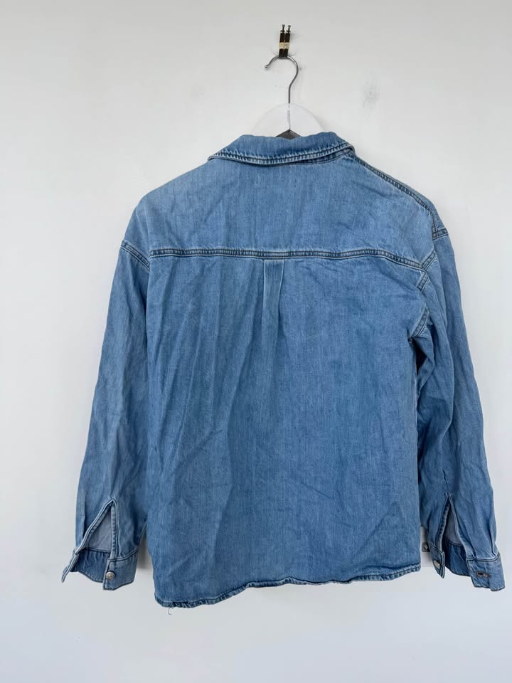 NA-KD Denim Shirt - size 34 (6)