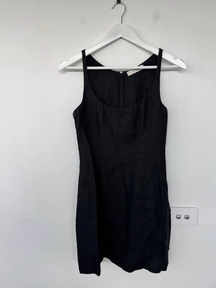 Faithful the brand linen mini dress - size 8