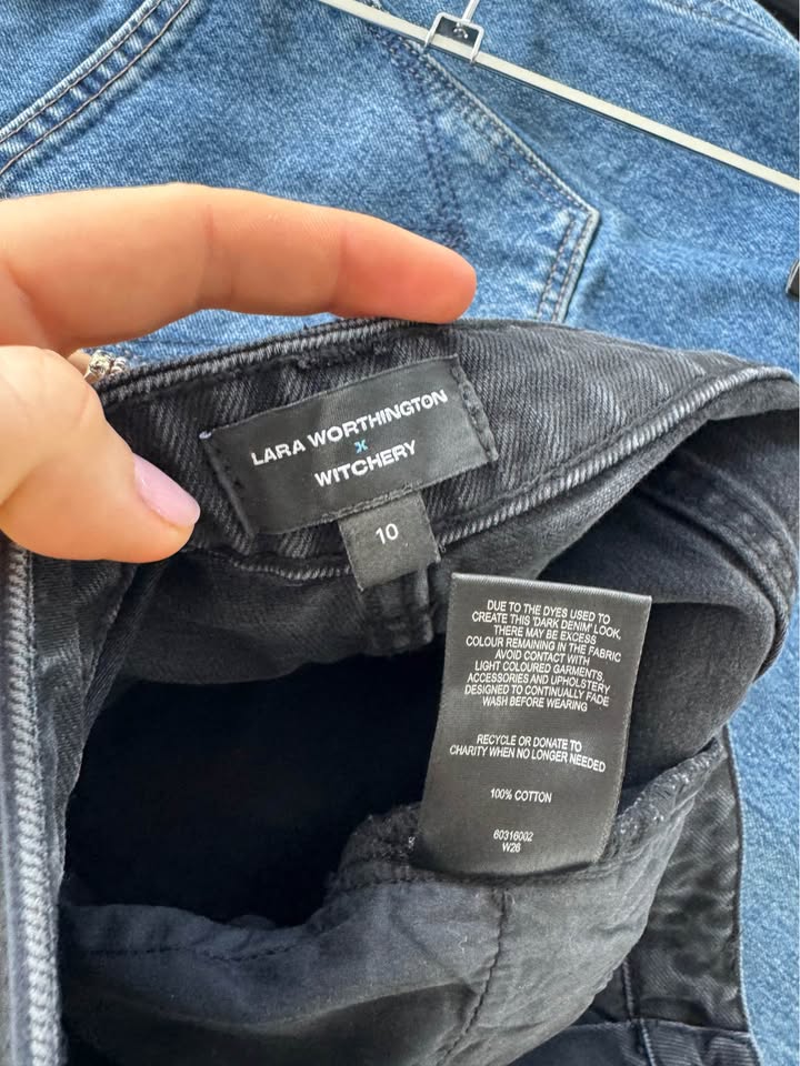 Witchery X Lara Worthington Jeans - size 10