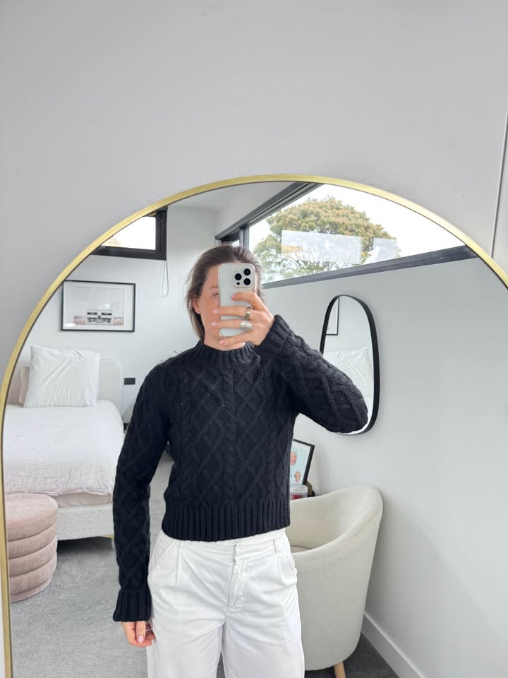Aje Knit Jumper - size small