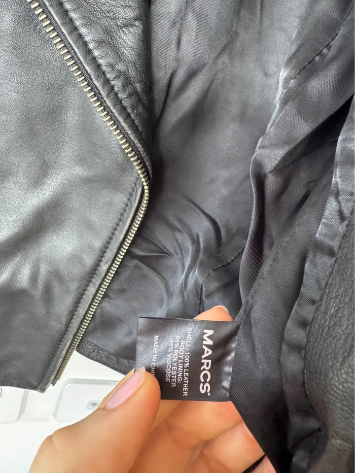 Marcs Leather Jacket - size 6