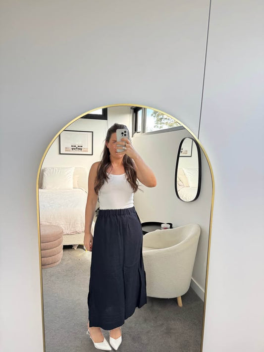 Yarra Trail Line Skirt - size 8 BNWT