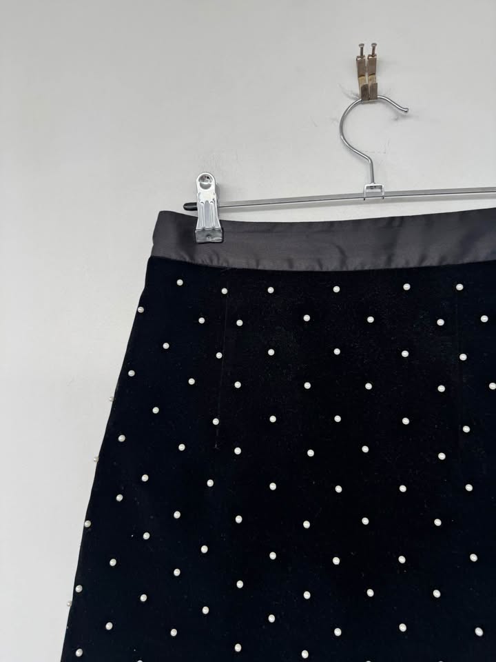 Rebecca Vallance Pearl Mini Skirt - size 8
