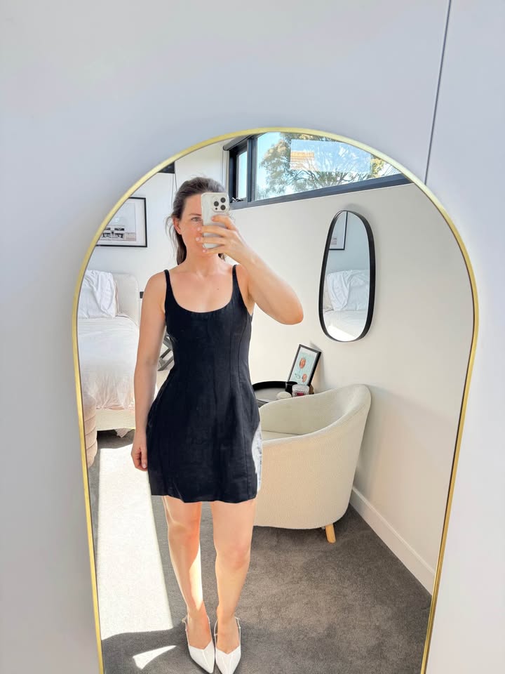Faithful the brand linen mini dress - size 8