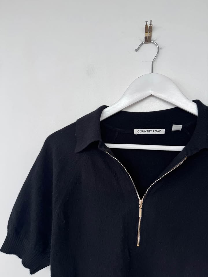 Country Road Cashmere Polo - size small