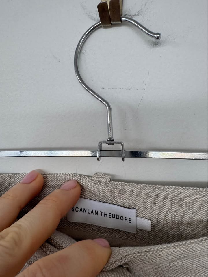 Scanlan Theodore Linen Pants - size 12