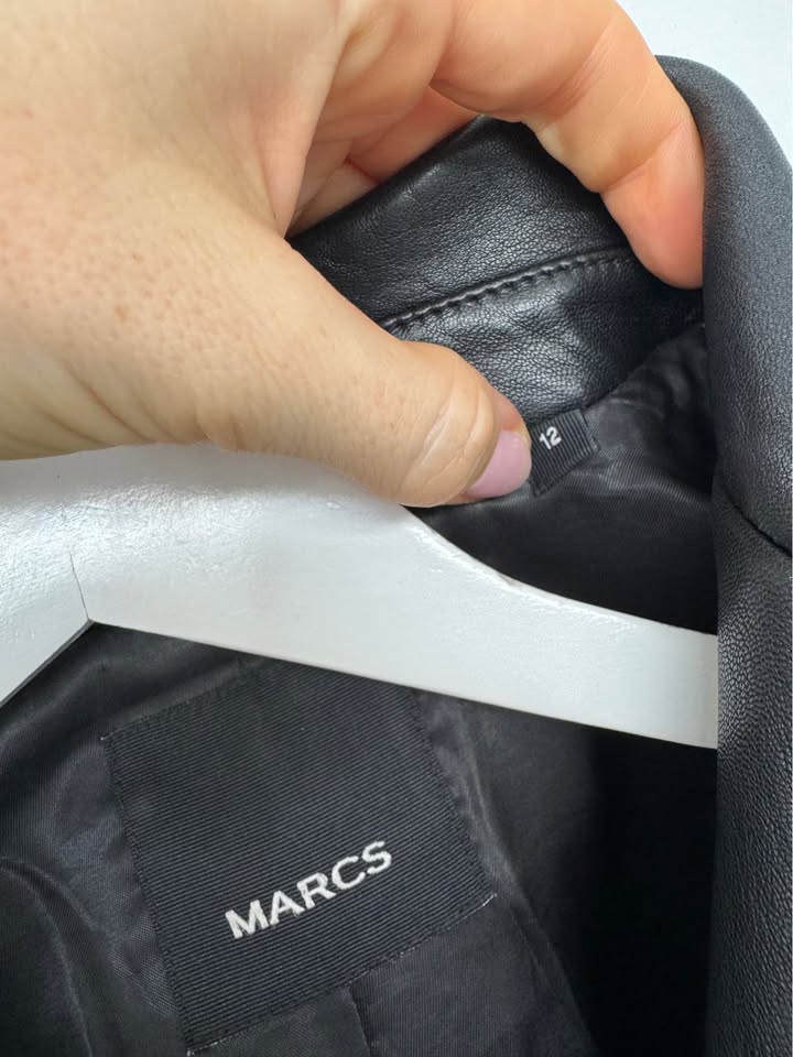 Marcs Leather Jacket - size 12