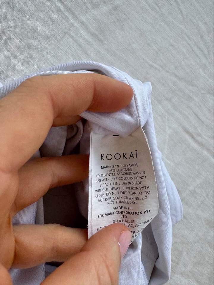 Kookai Halter Top - size 8