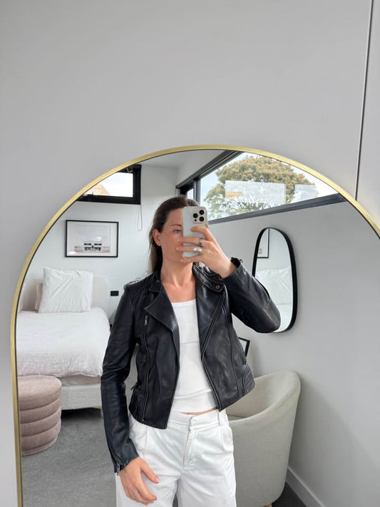 Marcs Leather Jacket - size 6