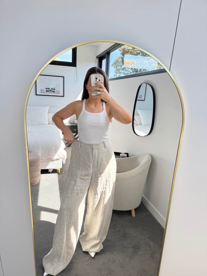 Scanlan Theodore Linen Pants - size 12