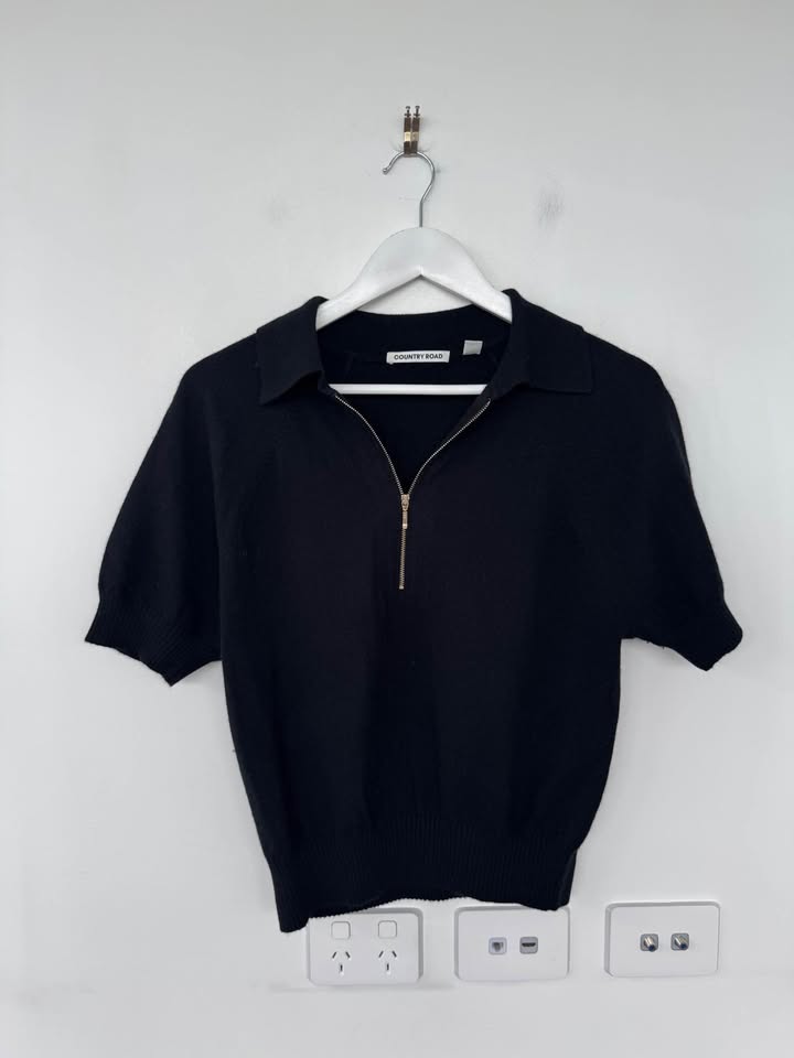 Country Road Cashmere Polo - size small