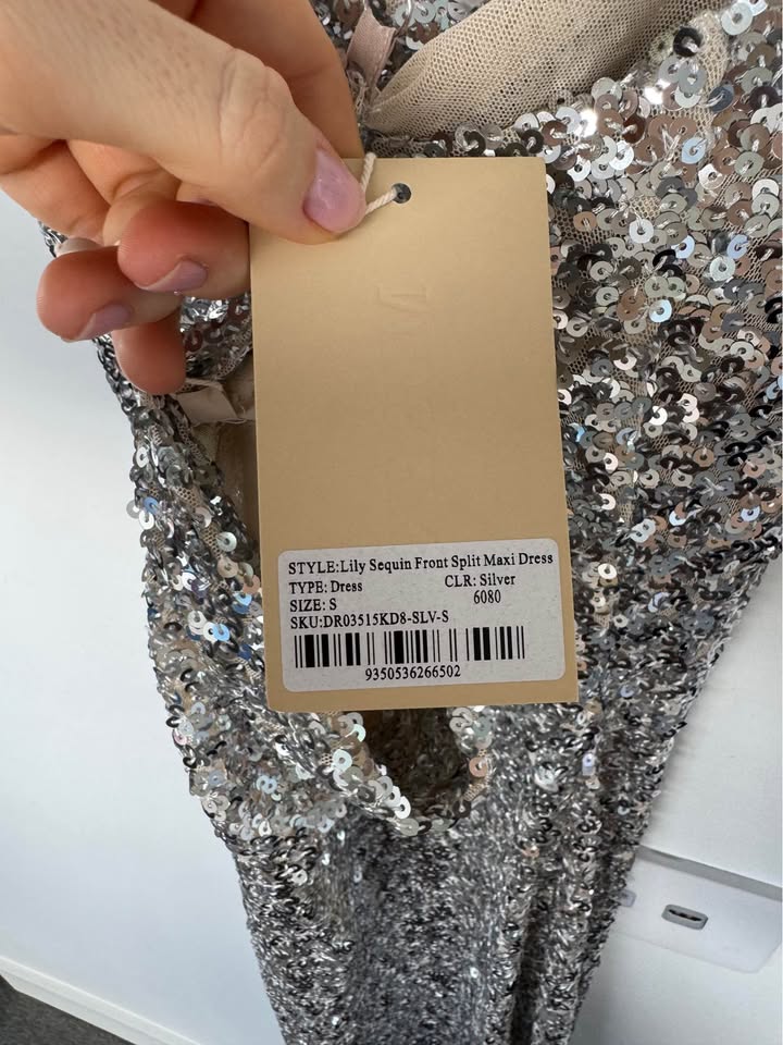 Meshki Sequin Dress - size small BNWT