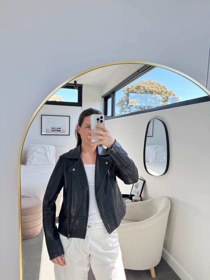 Marcs Leather Jacket - size 12