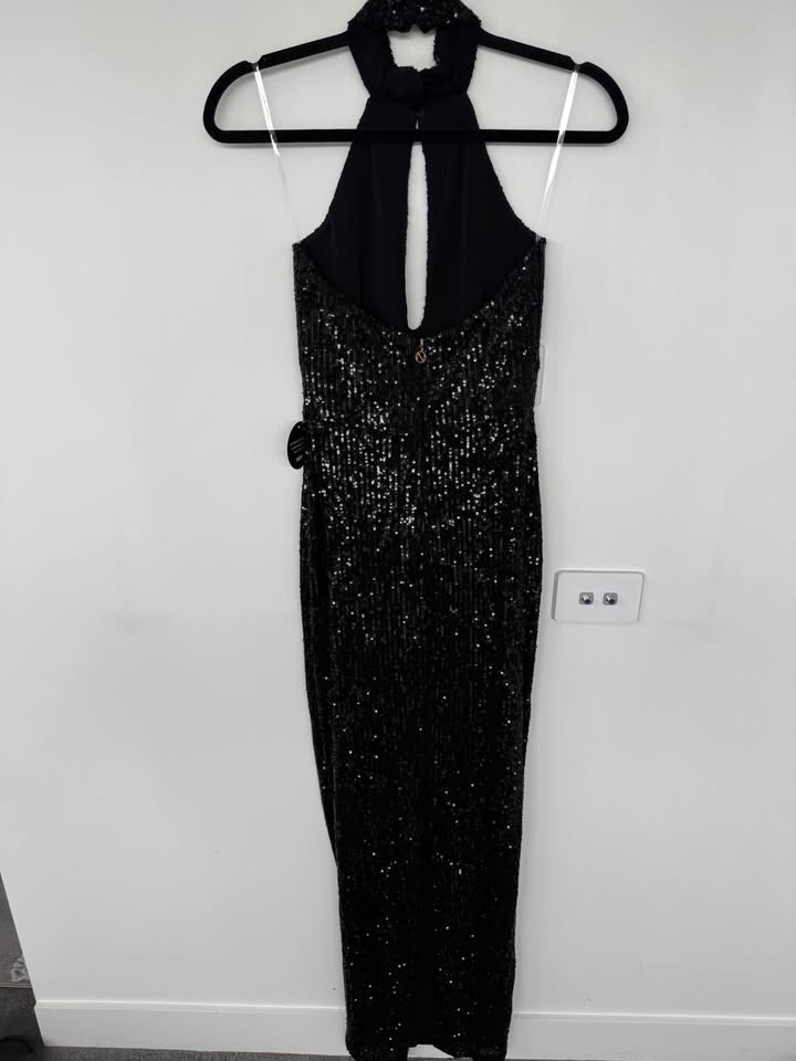 Nookie Sequin Maxi Dress - size small