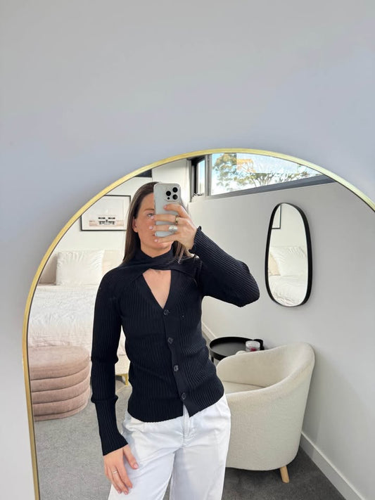 Wynn Hamlyn Knit Top - size XS