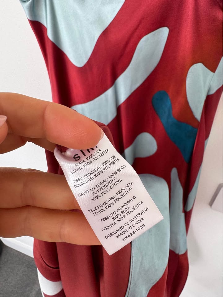 Sir the label silk dress - size 1