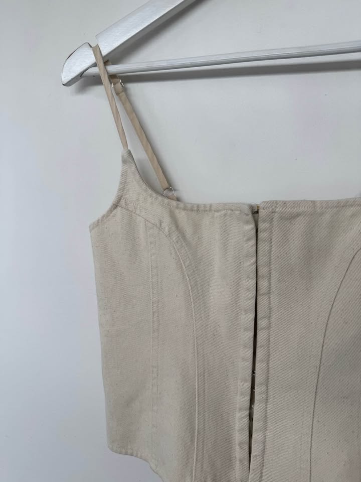 White Fox Corset - size small BNWT