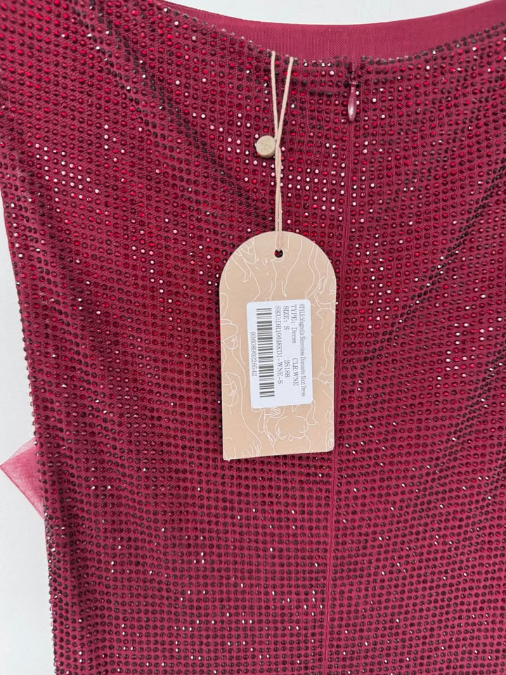 Meshki Diamonte Maxi Dress - size small BNWT