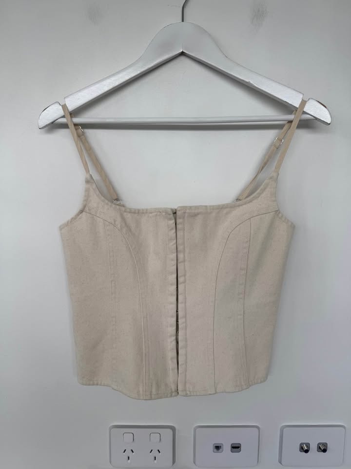 White Fox Corset - size small BNWT