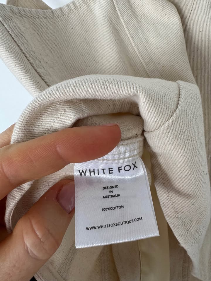 White Fox Corset - size small BNWT