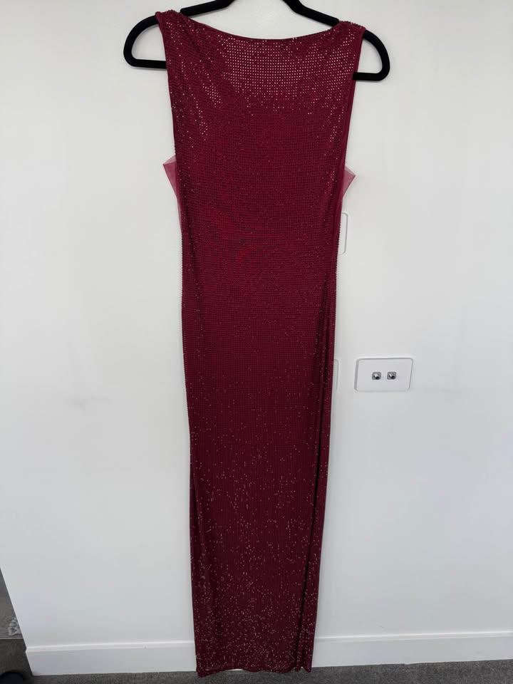 Meshki Diamonte Maxi Dress - size small BNWT