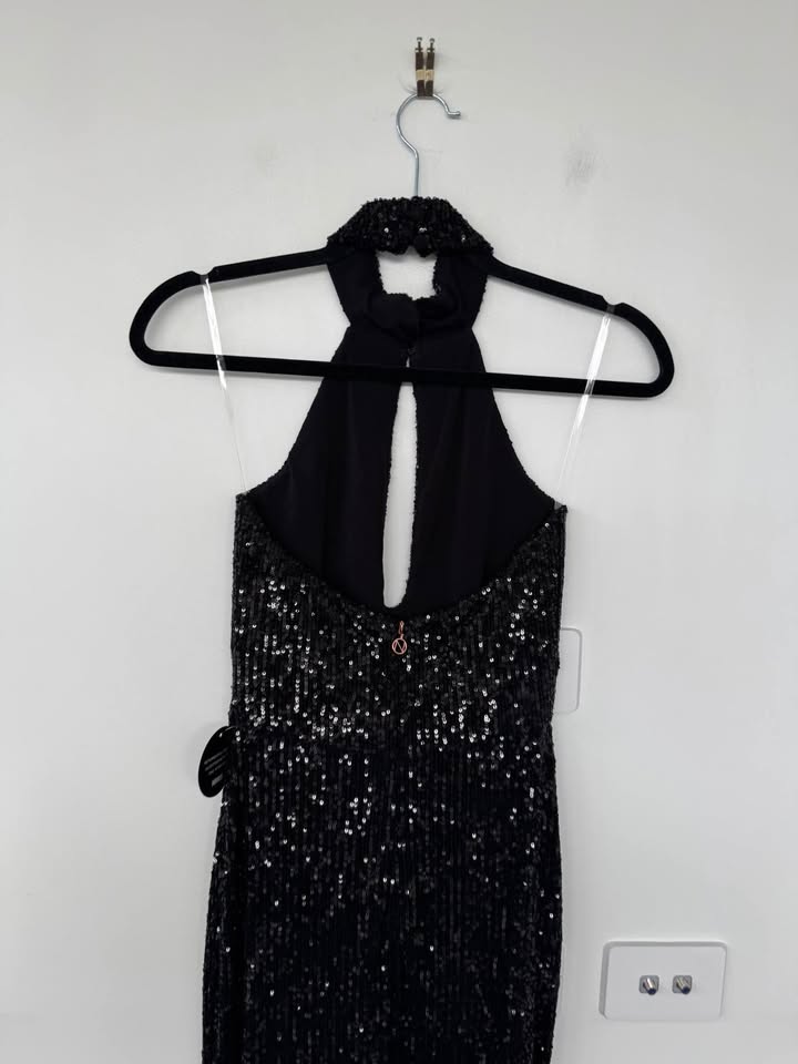 Nookie Sequin Maxi Dress - size small