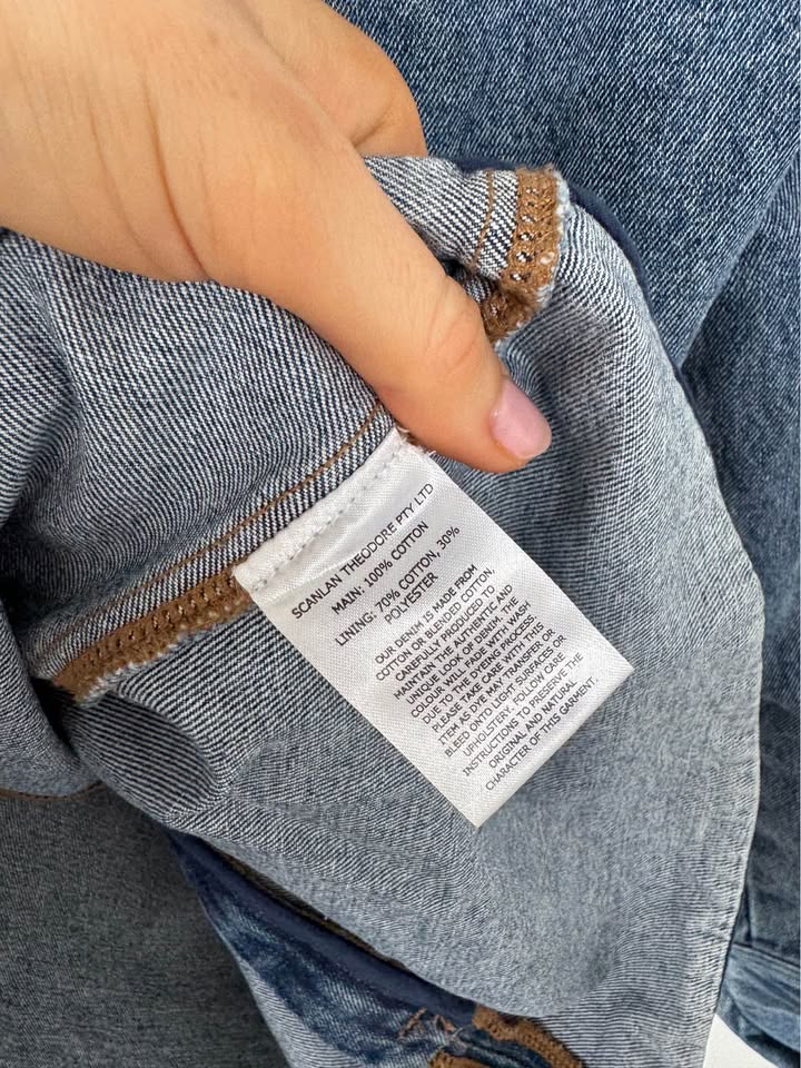Scanlan Theodore Denim Set - size 6