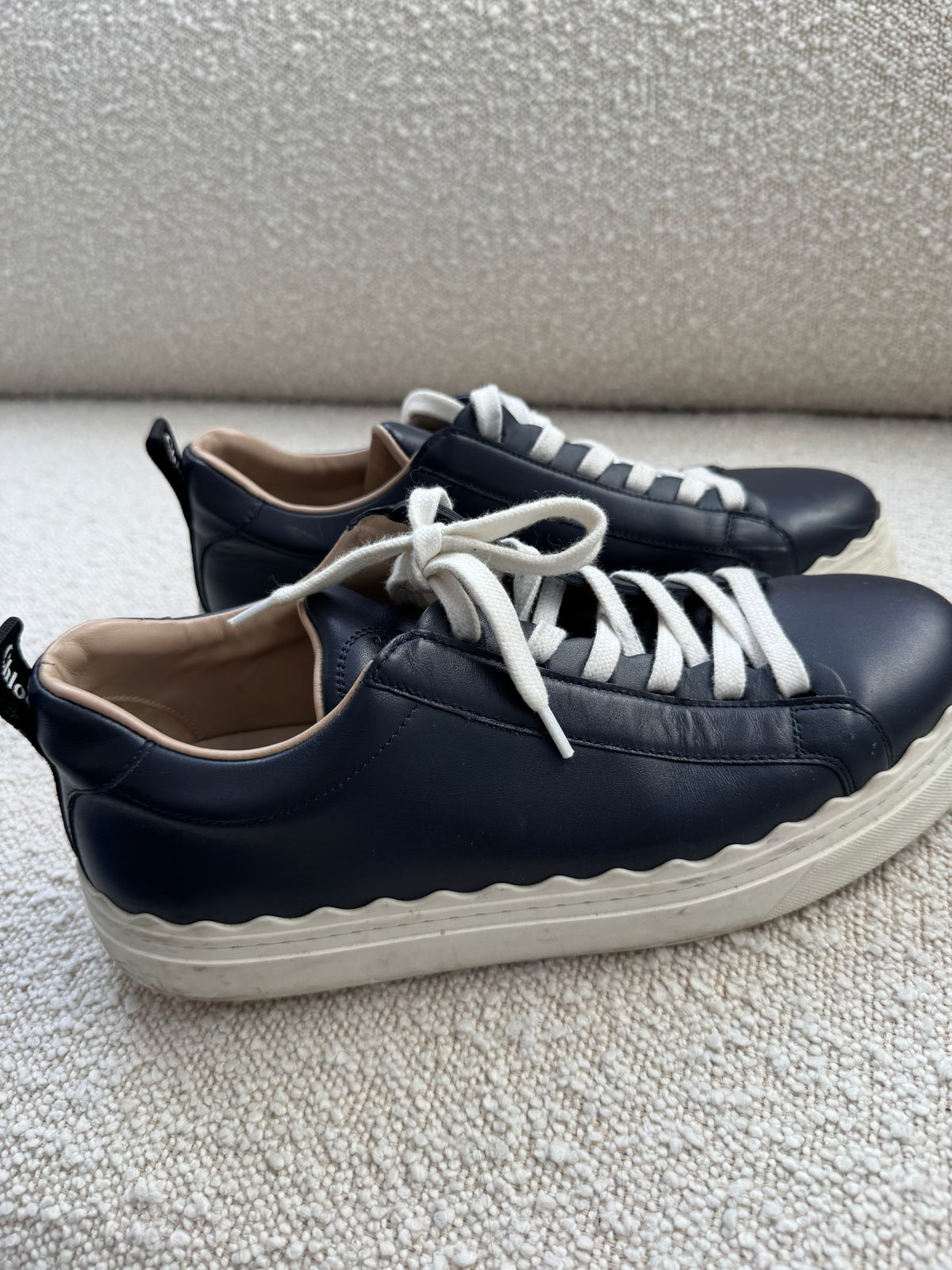 Chloe Navy Sneaker - size 41