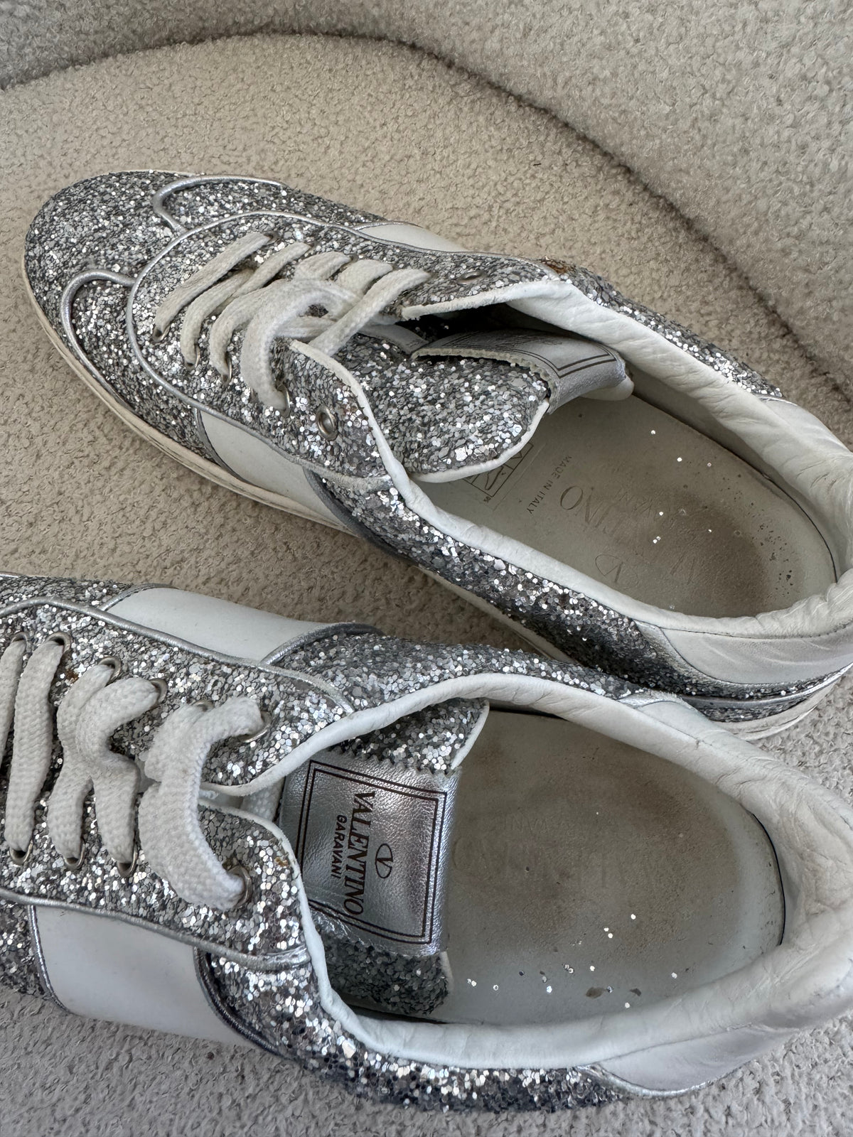 Valentino Sparkly Runner - size 40