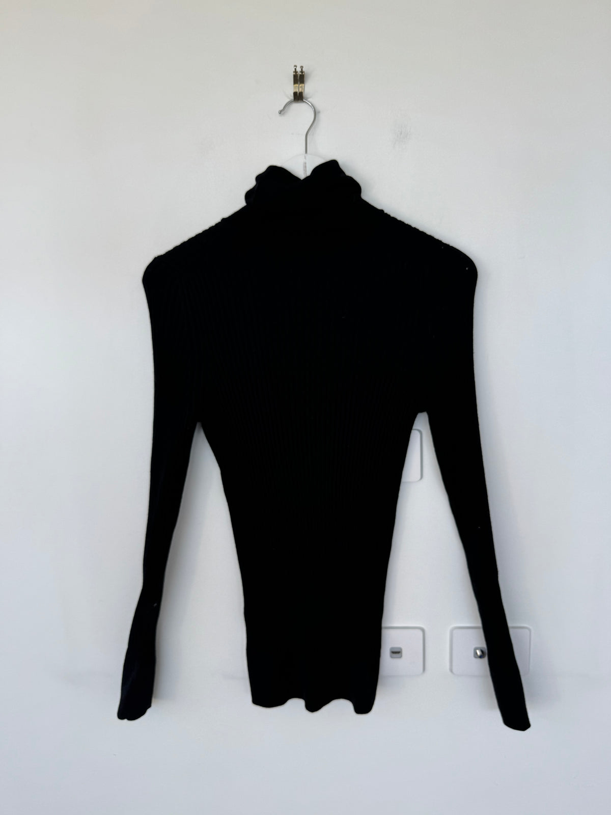 Moncler Black Turtleneck Knit - Size XL