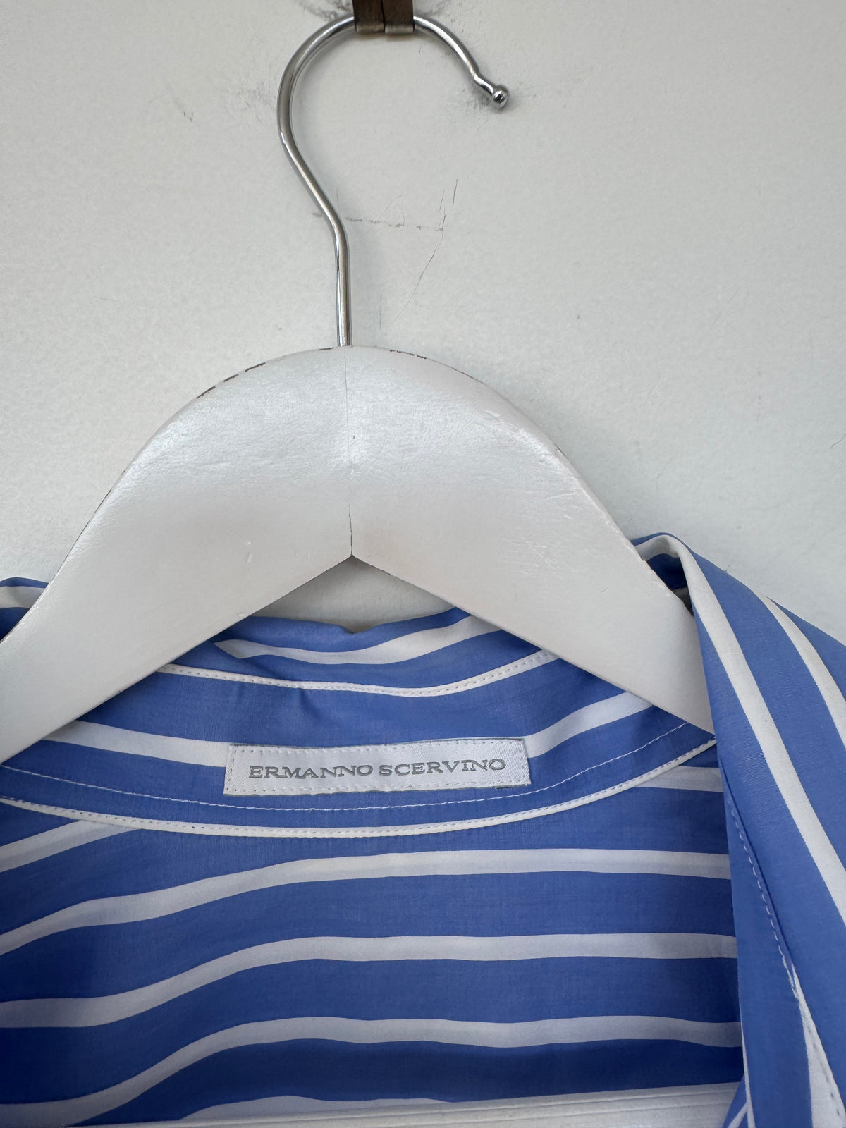 Ermano Scervino Striped Shirt Dress - Size 48