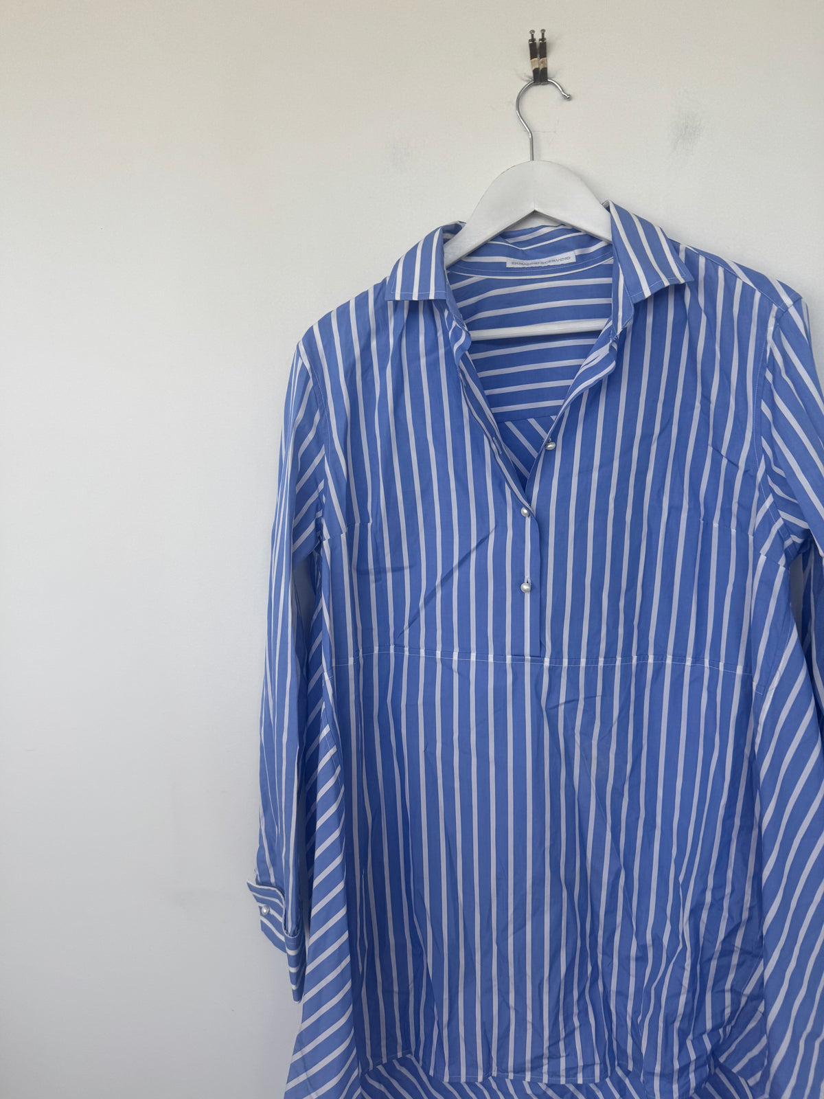 Ermano Scervino Striped Shirt Dress - Size 48
