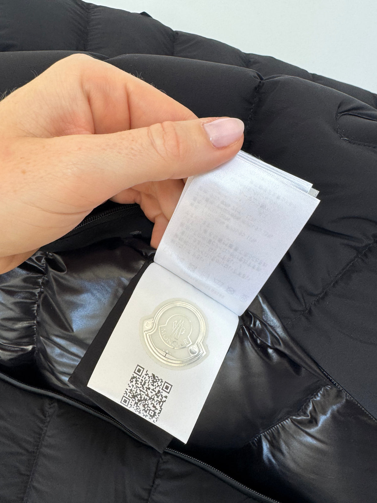 Moncler Black Puffer Jacket - Size TG 5 (14-16)