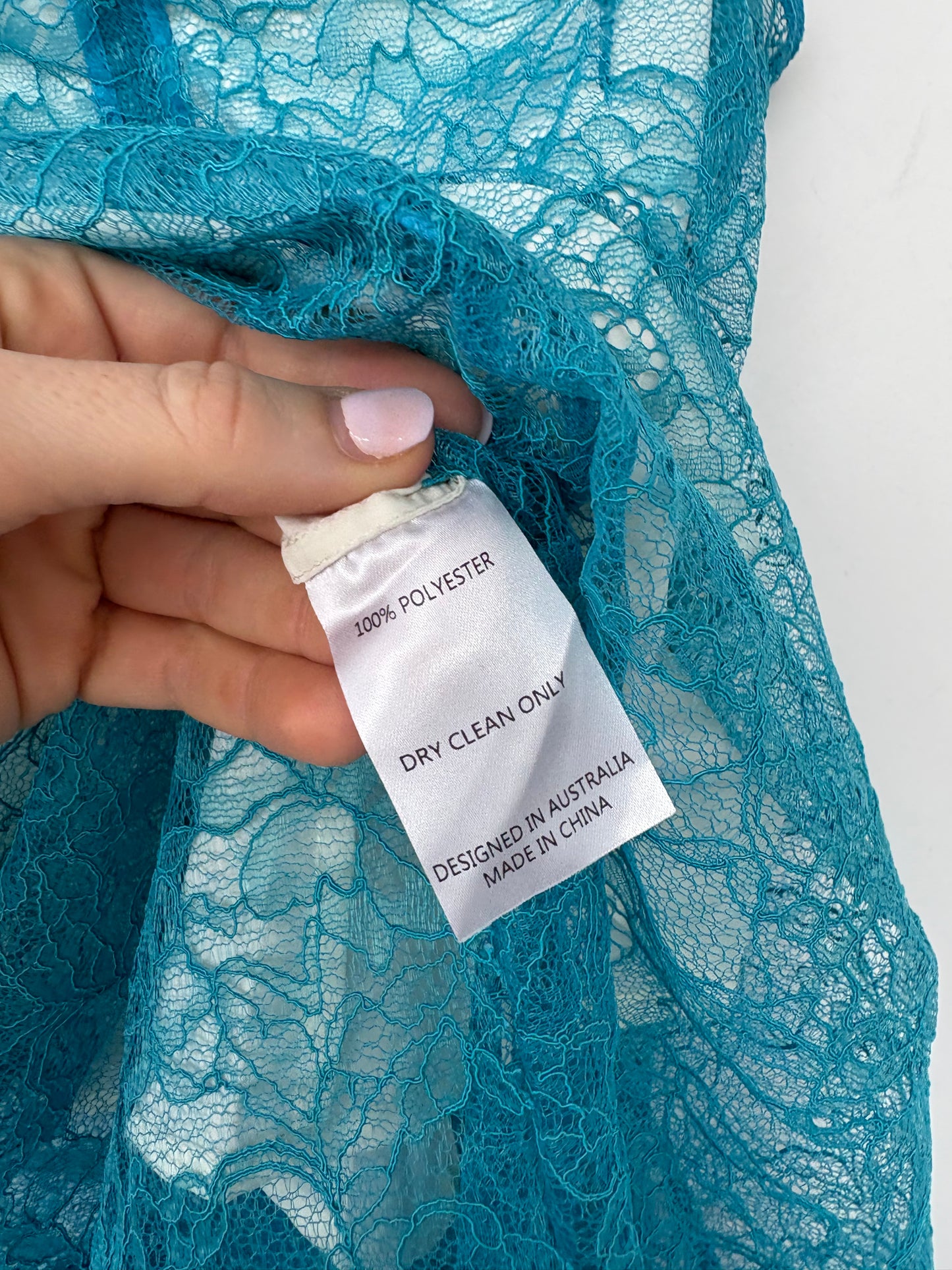 Anna Quan Lace Skirt - size 14