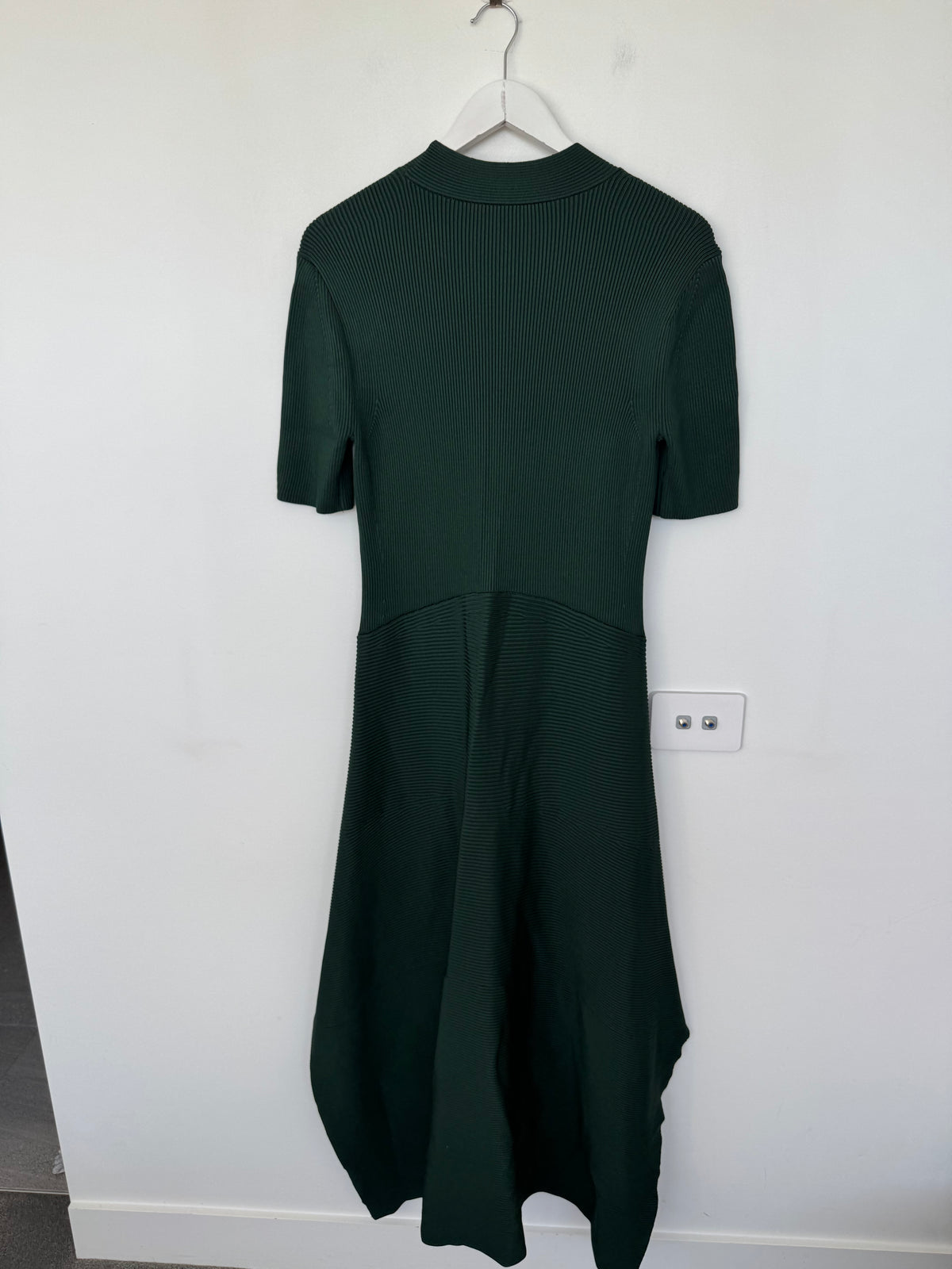 Stella McCartney Green Knit Dress - Size XL